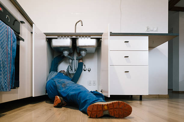 Professional Leak Detection technician working in Franklinville, NC